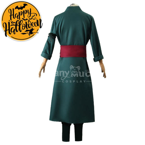 【In Stock】Anime One Piece Cosplay Zoro Wano Country Costume Costumes