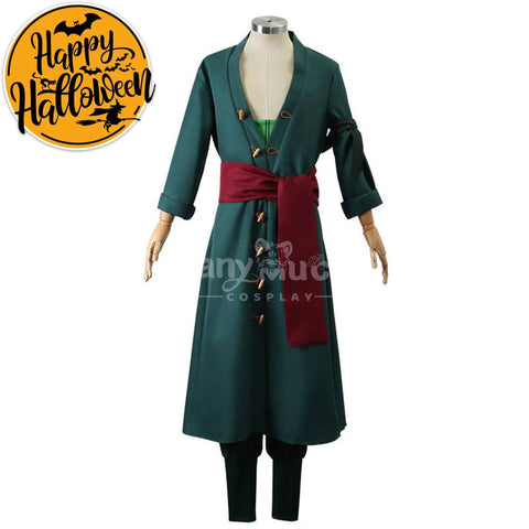 【In Stock】Anime One Piece Cosplay Zoro Wano Country Costume Costumes