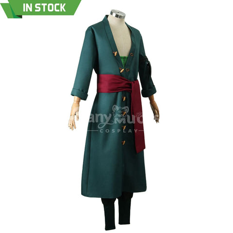 【In Stock】Anime One Piece Cosplay Zoro Wano Country Costume Costumes