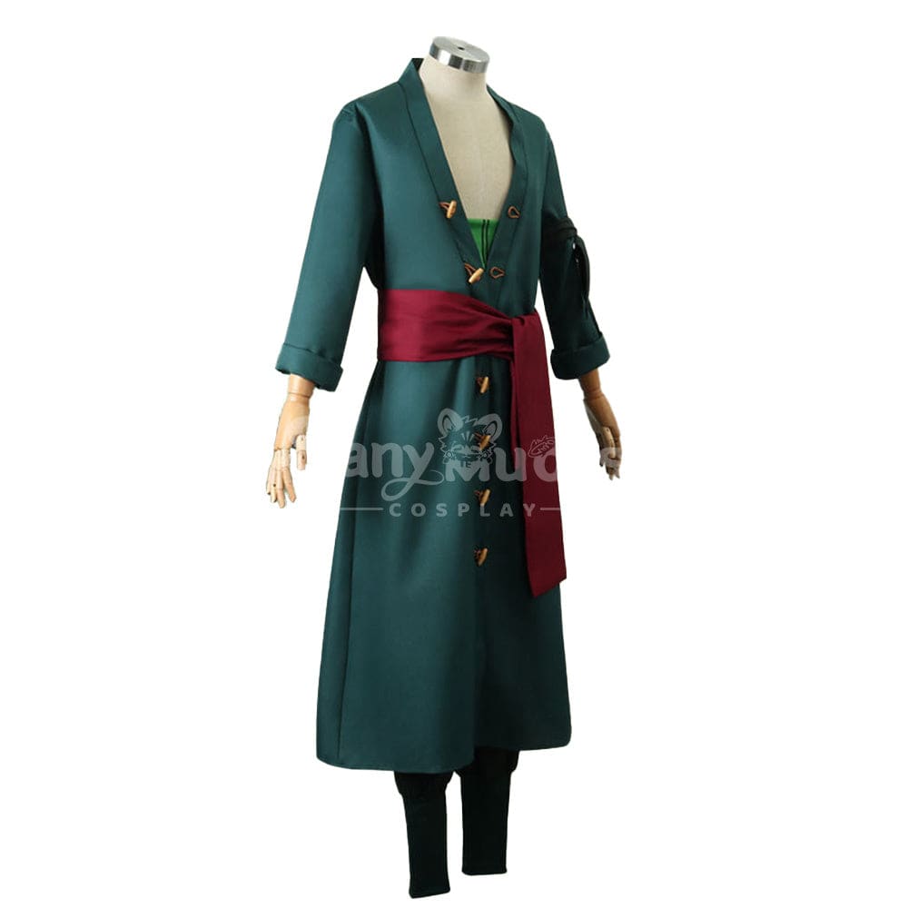 【In Stock】Anime One Piece Cosplay Zoro Wano Country Costume Costumes
