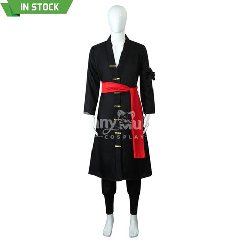 【In Stock】Anime One Piece Cosplay Zoro Wano Country Kimono Costume Costumes