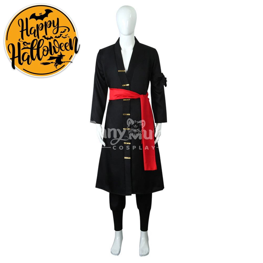 【In Stock】Anime One Piece Cosplay Zoro Wano Country Kimono Costume Costumes