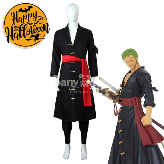 【In Stock】Anime One Piece Cosplay Zoro Wano Country Kimono Costume Costumes 1000