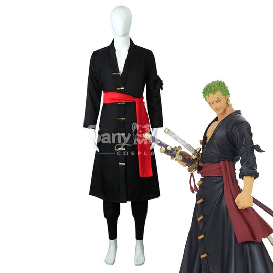 【In Stock】Anime One Piece Cosplay Zoro Wano Country Kimono Costume Costumes 1000