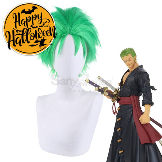 Anime One Piece Cosplay Zoro Wig Wigs 1000
