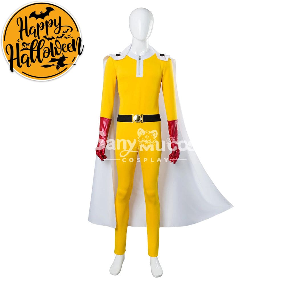 【In Stock】Anime One Punch Man Cosplay Saitama Costume Costumes
