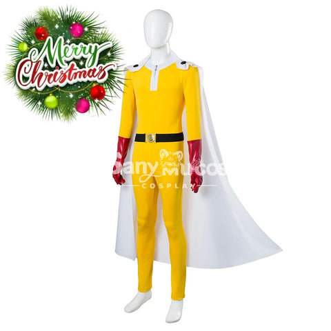 【In Stock】Anime One Punch Man Cosplay Saitama Costume Costumes