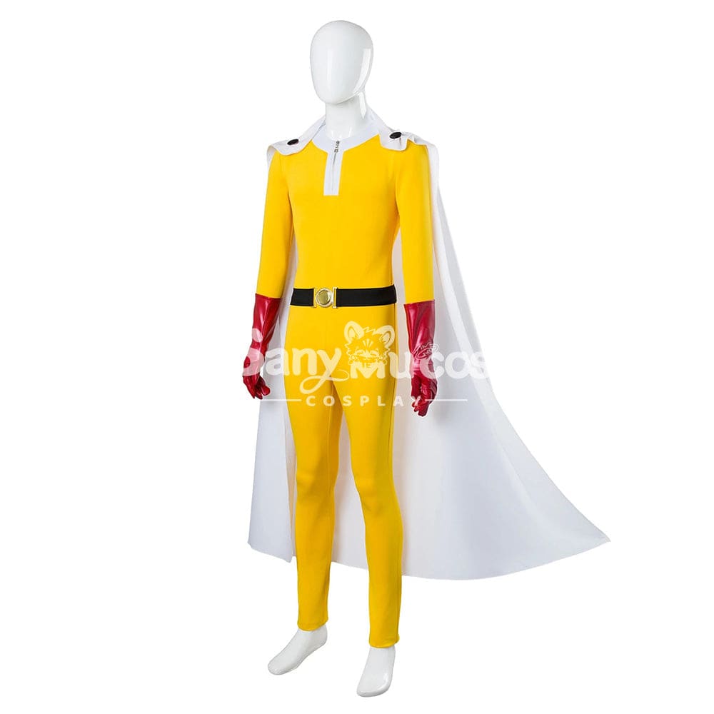 【In Stock】Anime One Punch Man Cosplay Saitama Costume Costumes