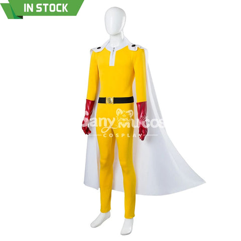 【In Stock】Anime One Punch Man Cosplay Saitama Costume Costumes