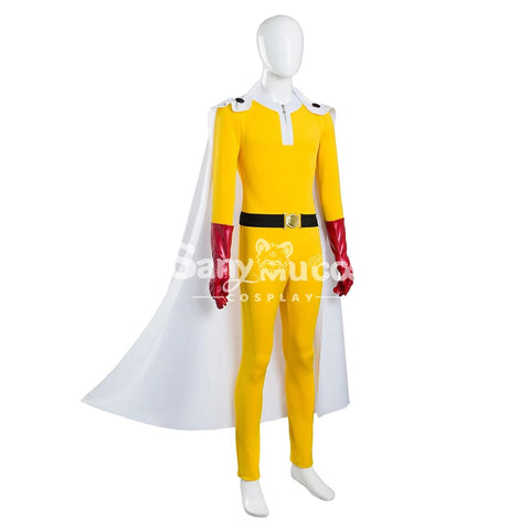 【In Stock】Anime One Punch Man Cosplay Saitama Costume Costumes