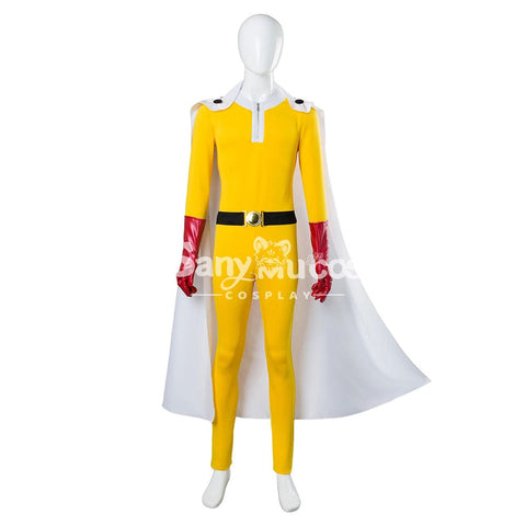 【In Stock】Anime One Punch Man Cosplay Saitama Costume Costumes