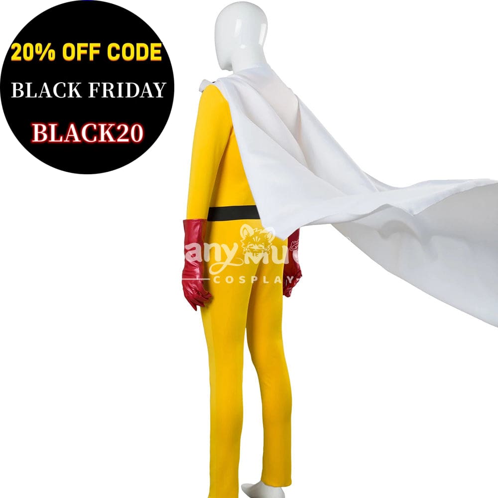 【In Stock】Anime One Punch Man Cosplay Saitama Costume Costumes