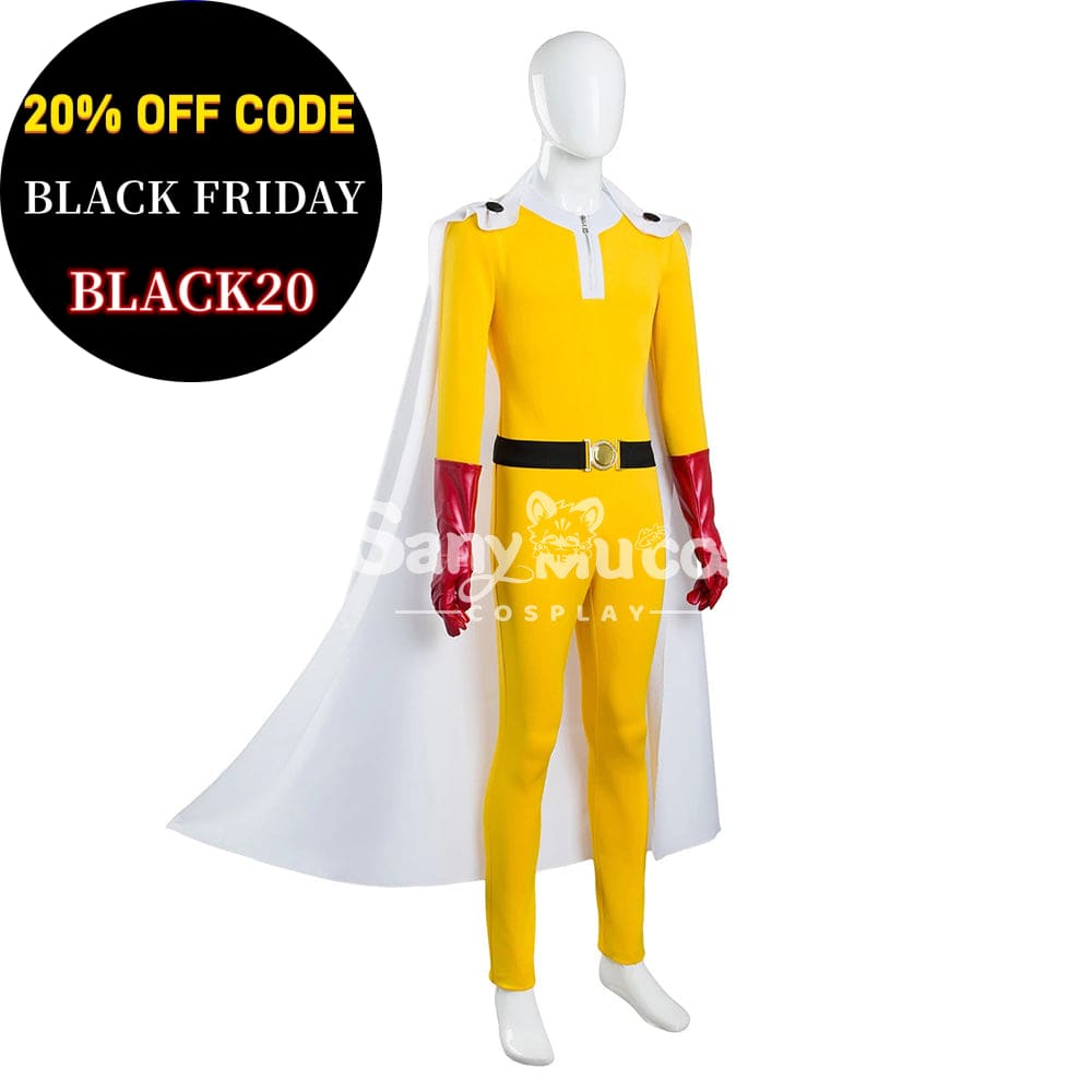 【In Stock】Anime One Punch Man Cosplay Saitama Costume Costumes