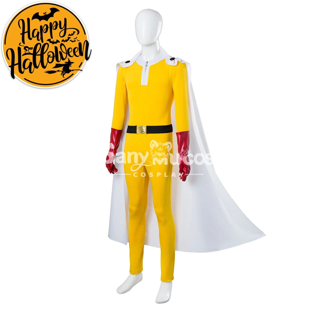 【In Stock】Anime One Punch Man Cosplay Saitama Costume Costumes