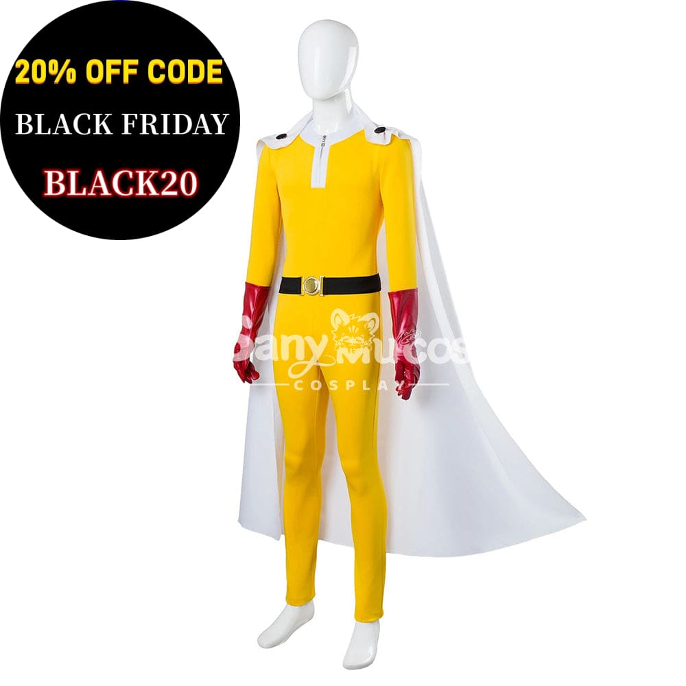 【In Stock】Anime One Punch Man Cosplay Saitama Costume Costumes