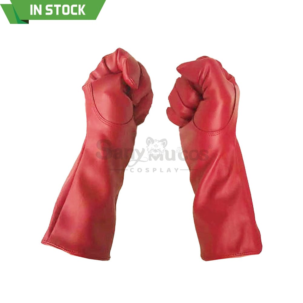 【In Stock】Anime One Punch Man Cosplay Saitama Gloves Accessory