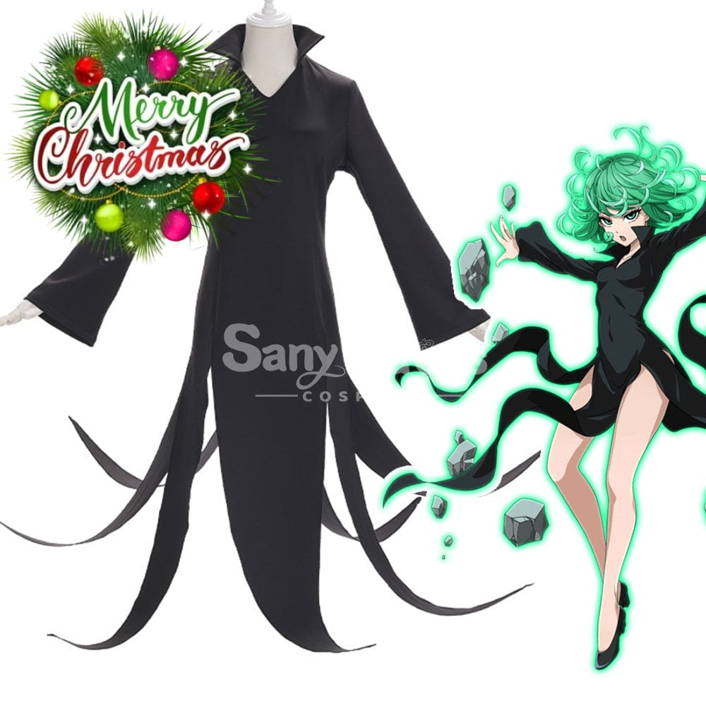 【In Stock】Anime One Punch Man Cosplay Tatsumaki Costume Costumes