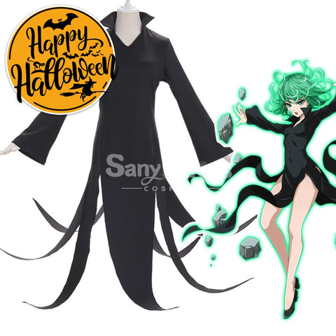 【In Stock】Anime One Punch Man Cosplay Tatsumaki Costume Costumes