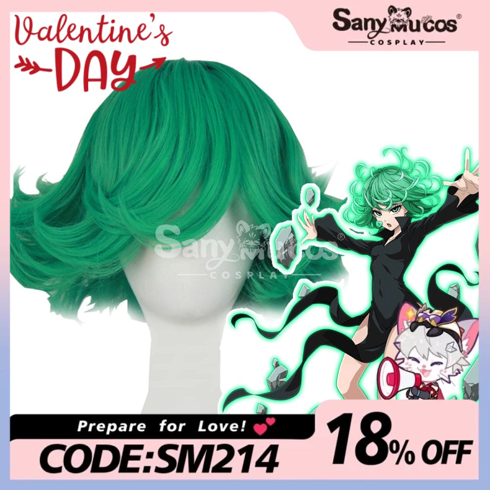 【In Stock】Anime One Punch Man Cosplay Tatsumaki Wig Wigs