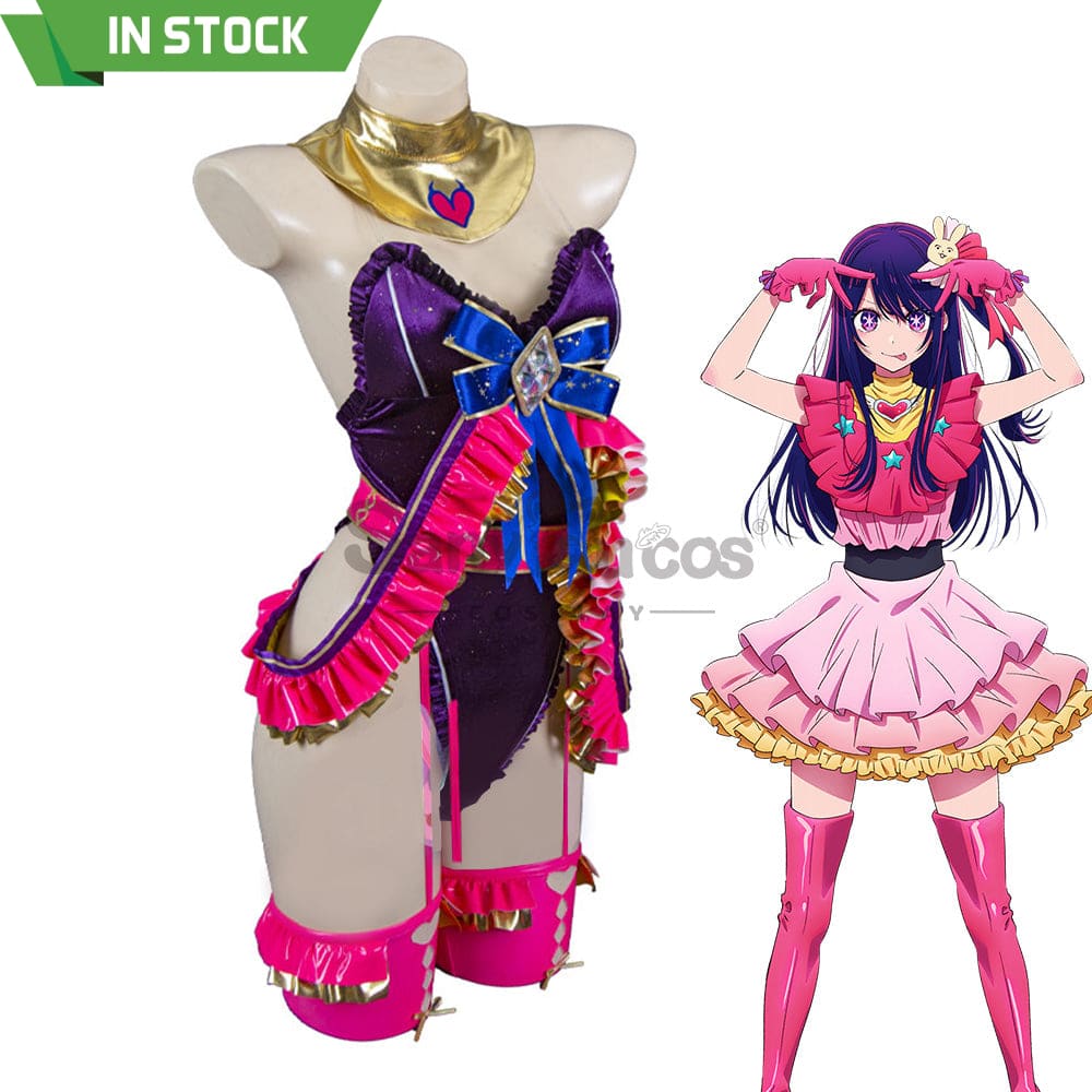 【In Stock】Anime Oshi No Ko Cosplay Bunny Girl Hoshino Ai Costume Costumes
