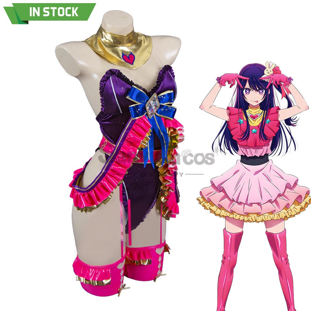 【In Stock】Anime Oshi No Ko Cosplay Bunny Girl Hoshino Ai Costume Costumes