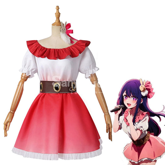 【In Stock】Anime Oshi No Ko Cosplay Hoshino Ai Stage Style Costume Costumes 1000