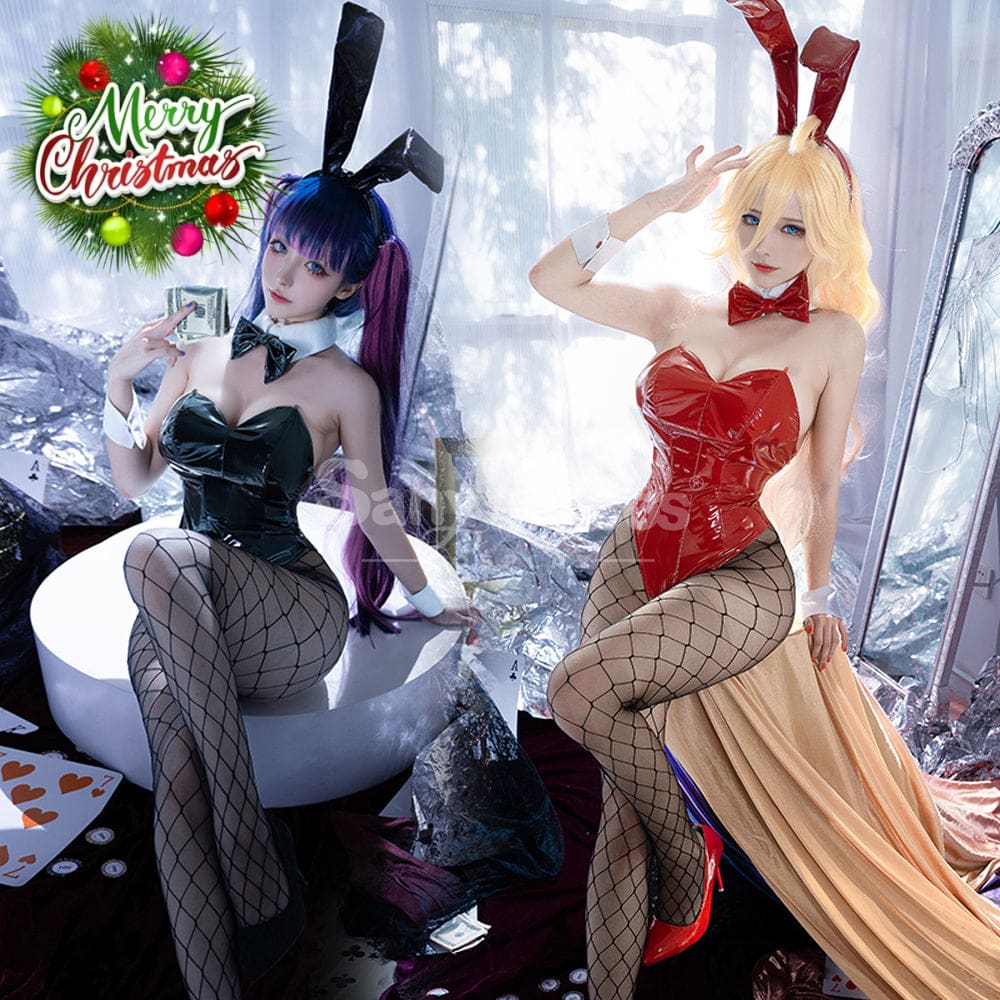 【In Stock】Anime Panty & Stocking With Garterbelt Cosplay Bunny Girl Panty/Stocking Costume Costumes