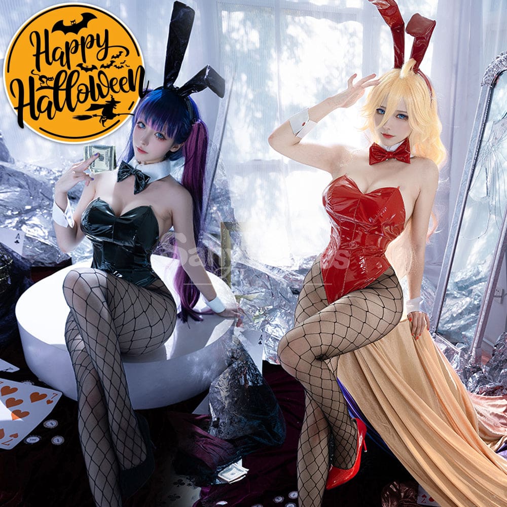【In Stock】Anime Panty & Stocking With Garterbelt Cosplay Bunny Girl Panty/Stocking Costume Costumes