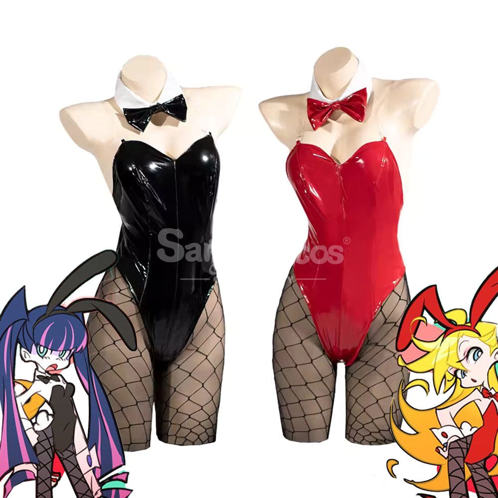 【In Stock】Anime Panty & Stocking With Garterbelt Cosplay Bunny Girl Panty/Stocking Costume Costumes