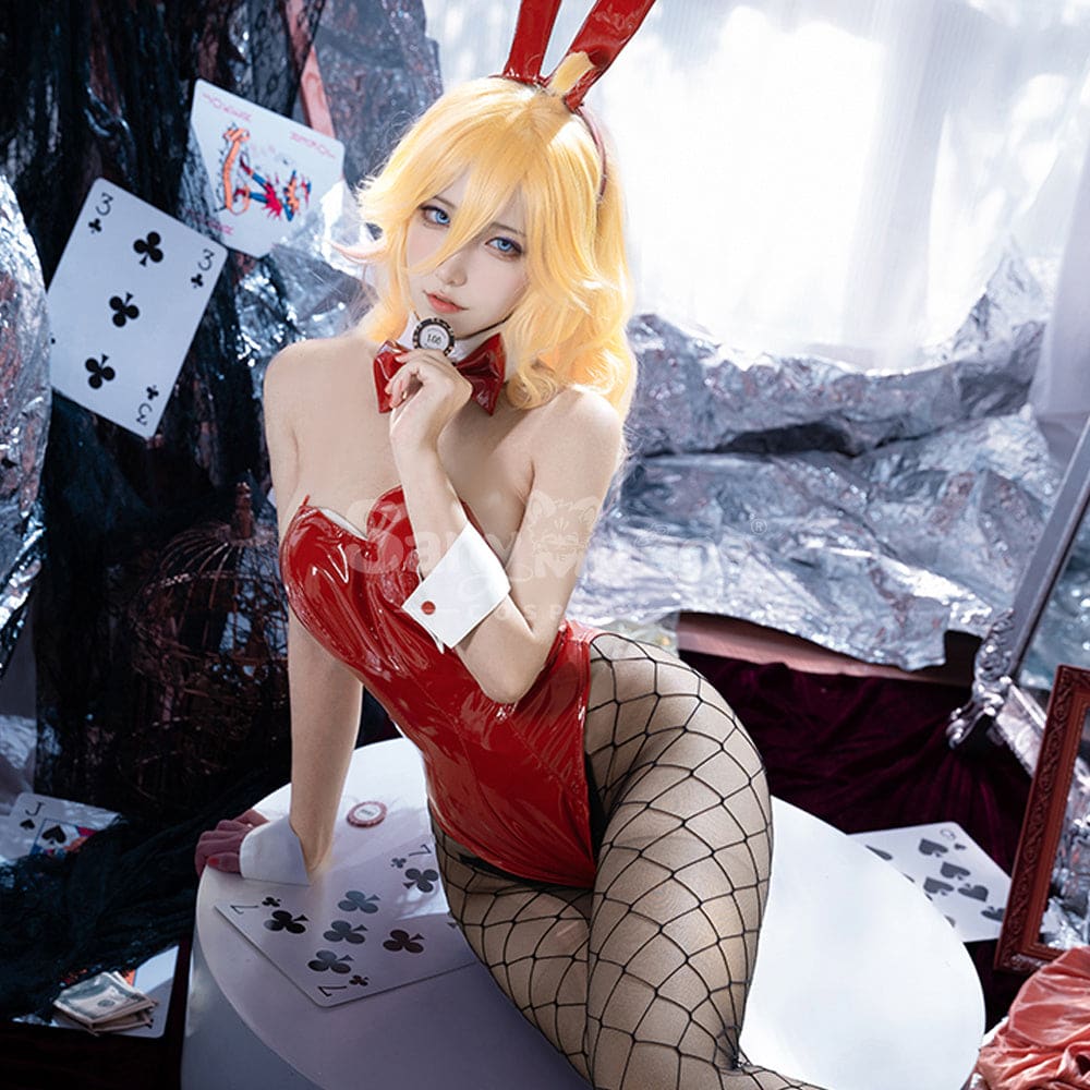 【In Stock】Anime Panty & Stocking With Garterbelt Cosplay Bunny Girl Panty/Stocking Costume / S