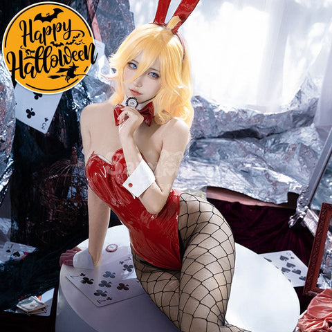 【In Stock】Anime Panty & Stocking With Garterbelt Cosplay Bunny Girl Panty/Stocking Costume / S