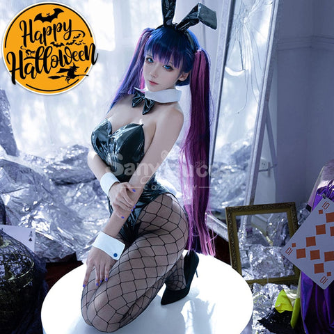 【In Stock】Anime Panty & Stocking With Garterbelt Cosplay Bunny Girl Panty/Stocking Costume / S
