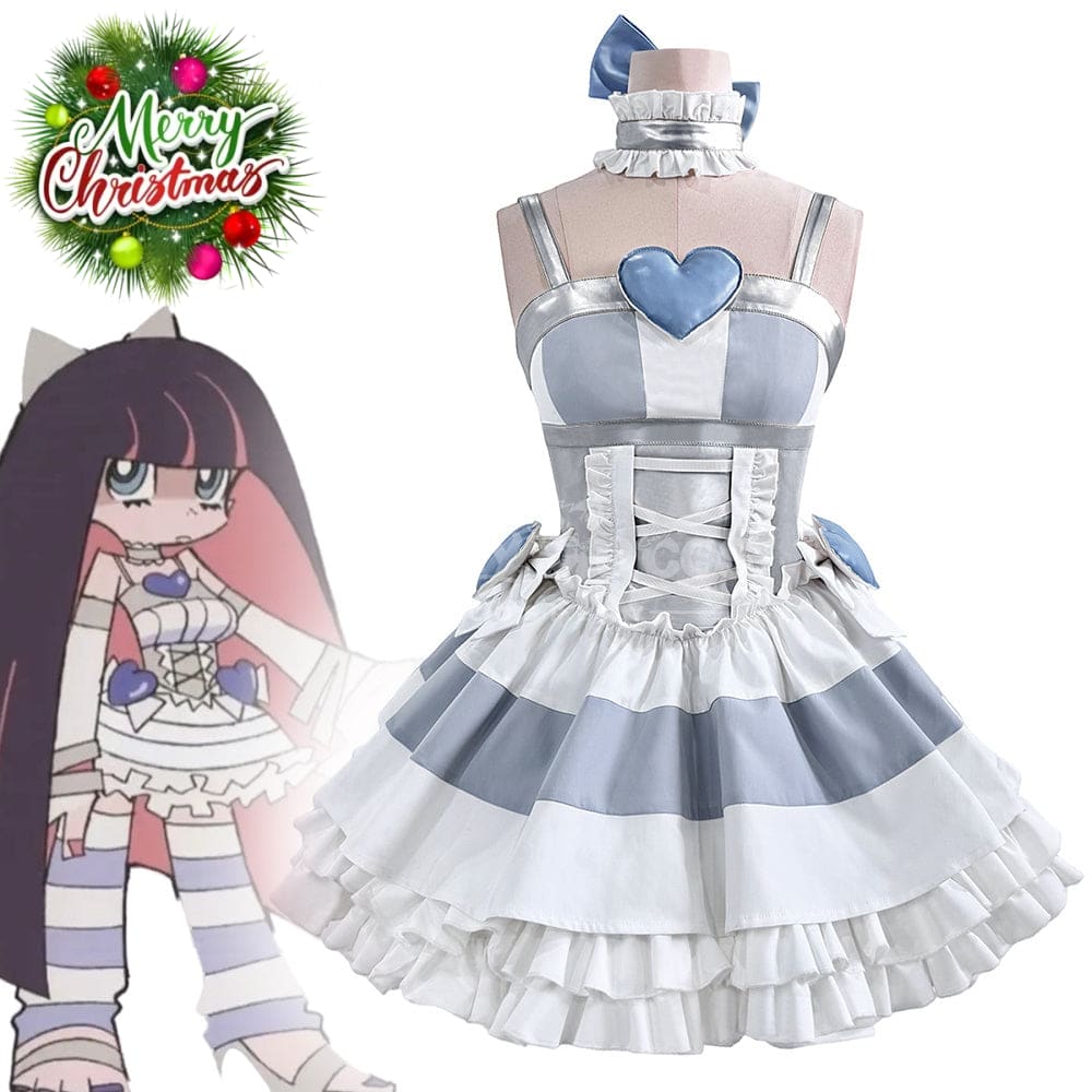 【In Stock】Anime Panty & Stocking with Garterbelt Cosplay Stocking Combat Uniform Cosplay Costume Cosplay Costumes