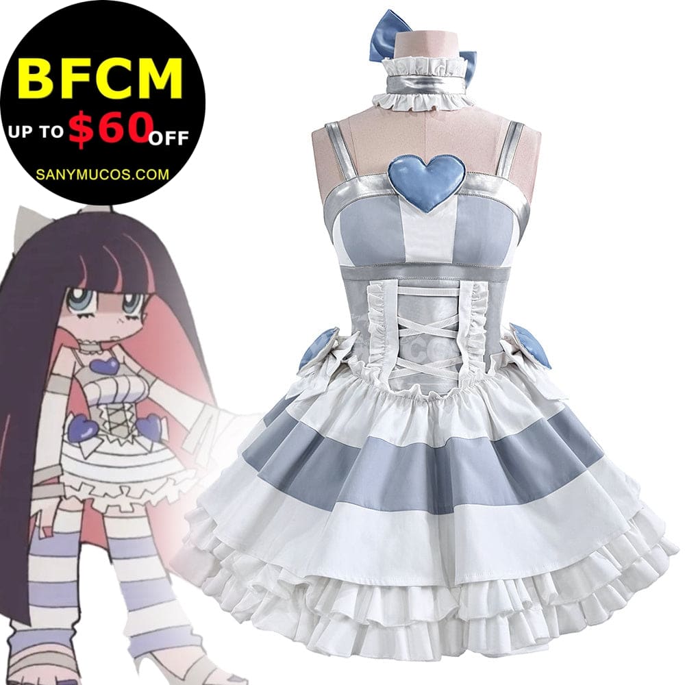 【In Stock】Anime Panty & Stocking with Garterbelt Cosplay Stocking Combat Uniform Cosplay Costume Cosplay Costumes