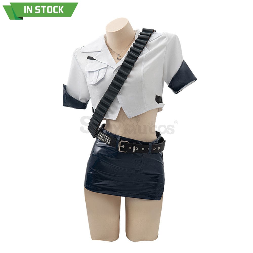 【In Stock】Anime Panty & Stocking With Garterbelt Cosplay Officer Of The Undead Anarchy Costume