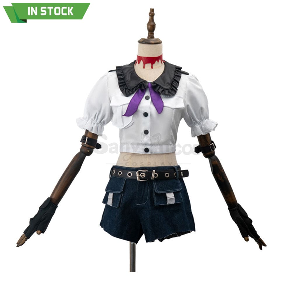 【In Stock】Anime Panty & Stocking With Garterbelt Cosplay Officer Of The Undead Anarchy Costume