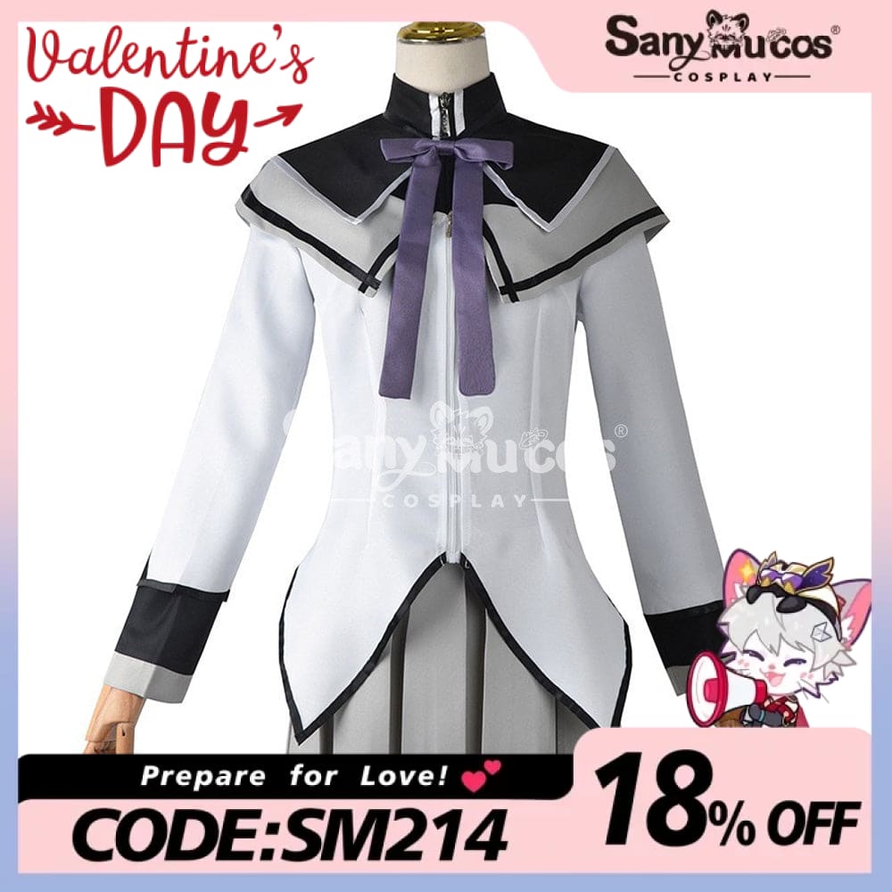 【In Stock】Anime Puella Magi Madoka Magica Cosplay Akemi Homura Costume Costumes