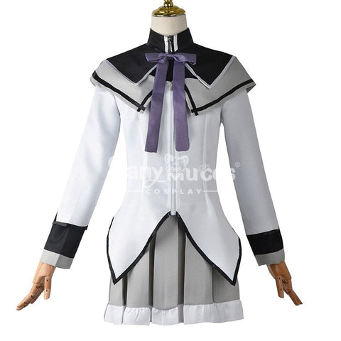 【In Stock】Anime Puella Magi Madoka Magica Cosplay Akemi Homura Costume Costumes