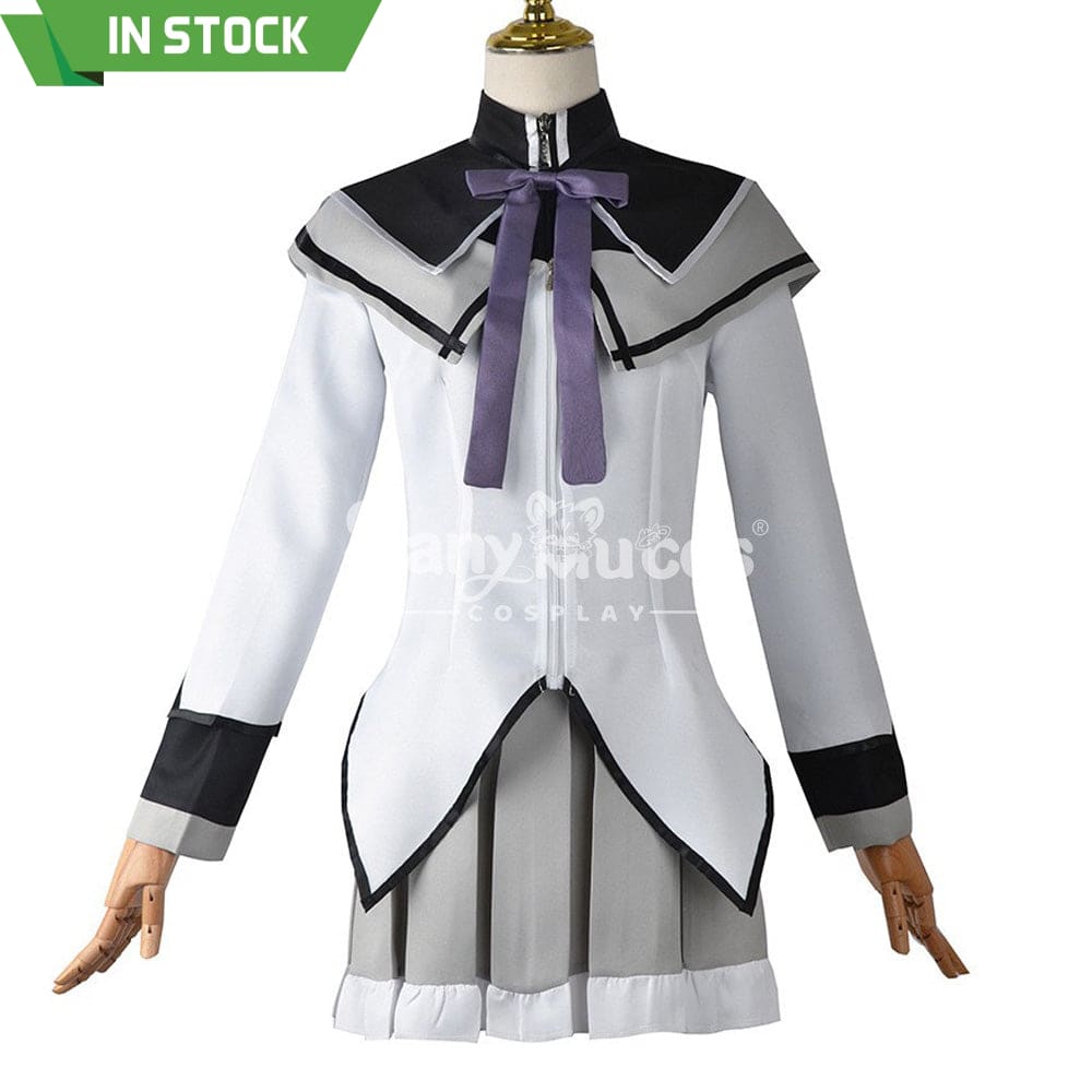 【In Stock】Anime Puella Magi Madoka Magica Cosplay Akemi Homura Costume Costumes