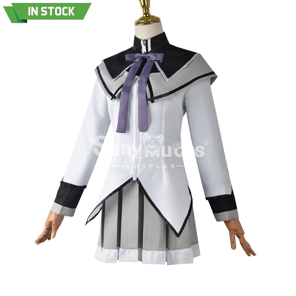 【In Stock】Anime Puella Magi Madoka Magica Cosplay Akemi Homura Costume Costumes