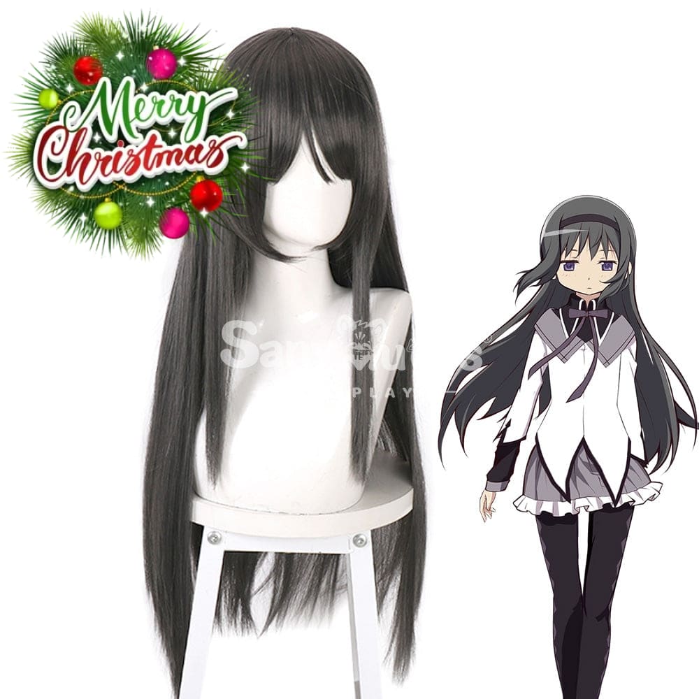 【In Stock】Anime Puella Magi Madoka Magica Cosplay Akemi Homura Wig Wigs