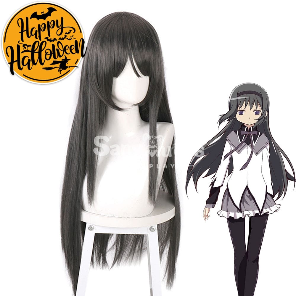 【In Stock】Anime Puella Magi Madoka Magica Cosplay Akemi Homura Wig Wigs