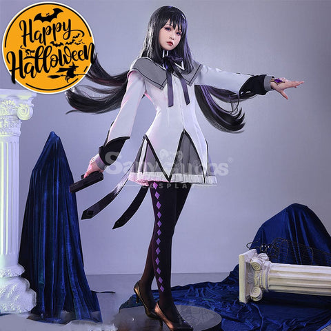 【In Stock】Anime Puella Magi Madoka Magica Cosplay Homura Akemi Cosplay Costume Premium Edition Cosplay Costumes