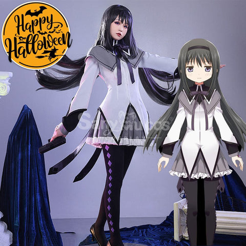 【In Stock】Anime Puella Magi Madoka Magica Cosplay Homura Akemi Cosplay Costume Premium Edition Cosplay Costumes