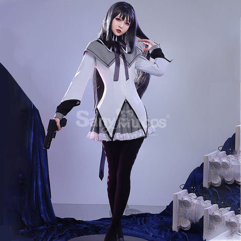 【In Stock】Anime Puella Magi Madoka Magica Cosplay Homura Akemi Cosplay Costume Premium Edition Cosplay Costumes