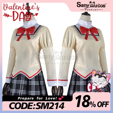 【In Stock】Anime Puella Magi Madoka Magica Cosplay Jk Uniform Costume Costumes