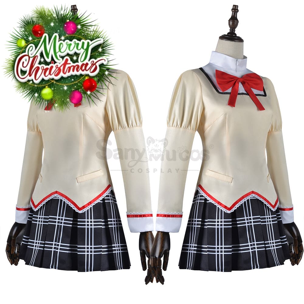 【In Stock】Anime Puella Magi Madoka Magica Cosplay Jk Uniform Costume Costumes