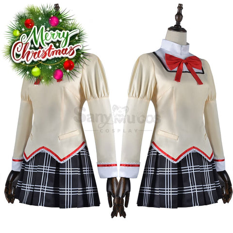 【In Stock】Anime Puella Magi Madoka Magica Cosplay Jk Uniform Costume Costumes