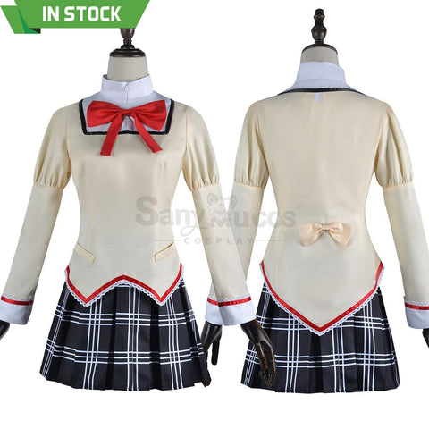 【In Stock】Anime Puella Magi Madoka Magica Cosplay Jk Uniform Costume Costumes