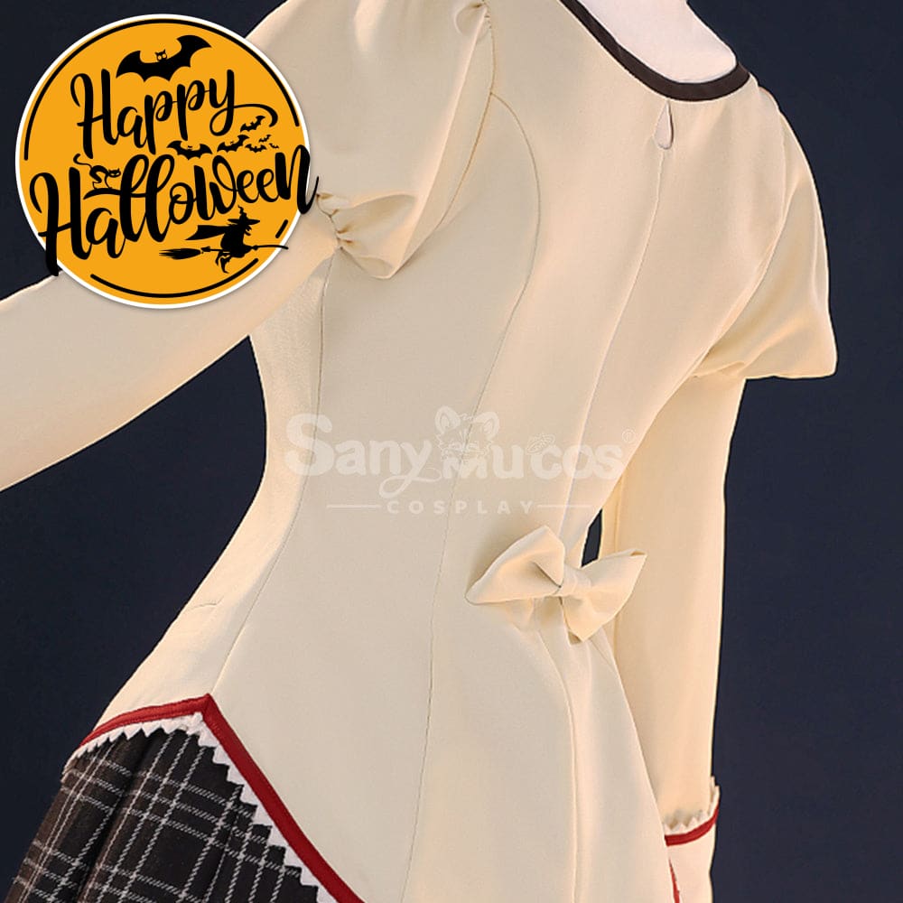 【In Stock】Anime Puella Magi Madoka Magica Cosplay Kaname Madoka&Akemi Homura&Tomoe Mami Cosplay Costume Premium Edition